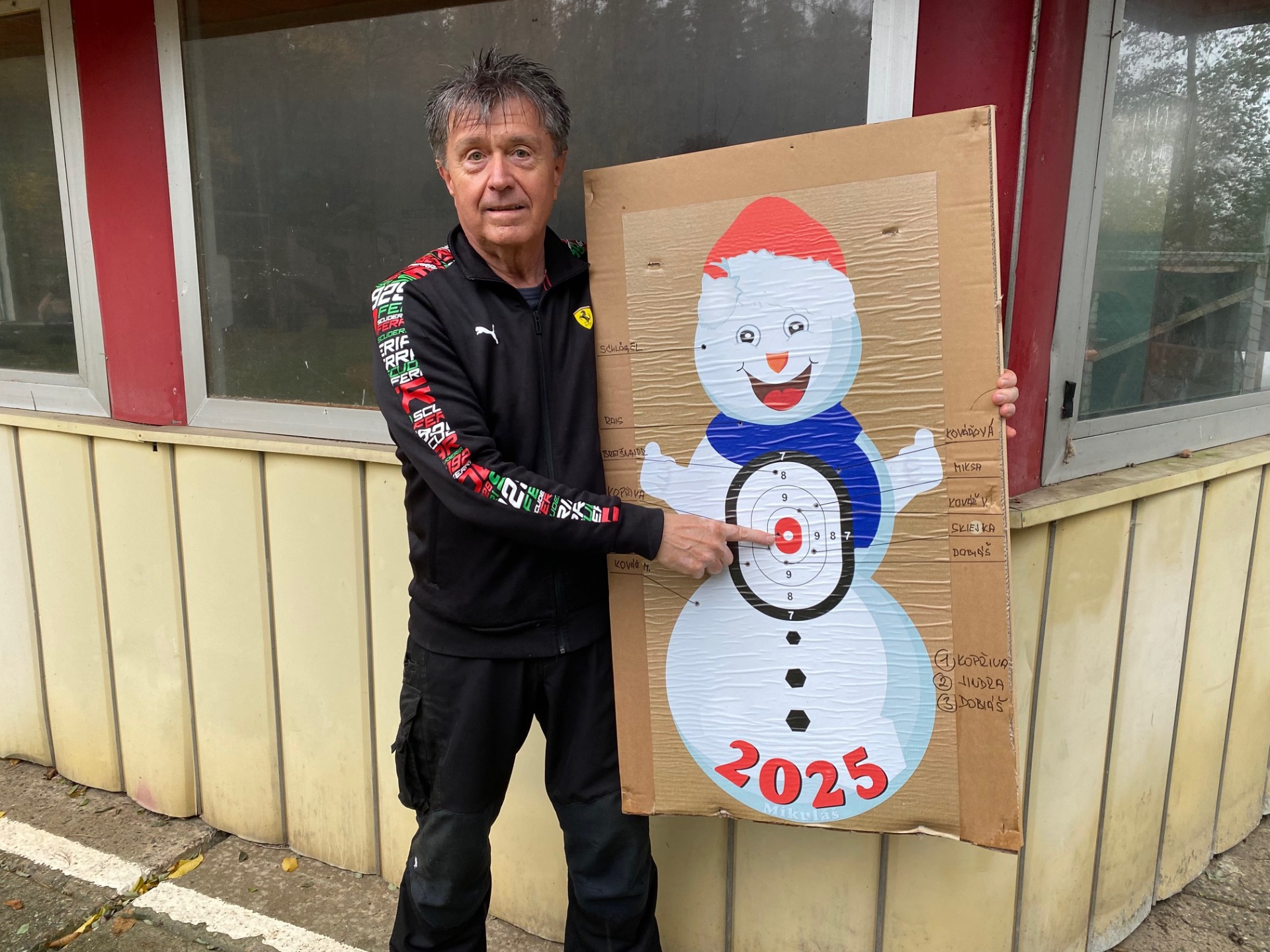 Vítěz "Snehuláka" Pavel Kopřiva